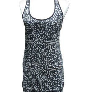 Avani Black Short Sleeveless Dress, Size M